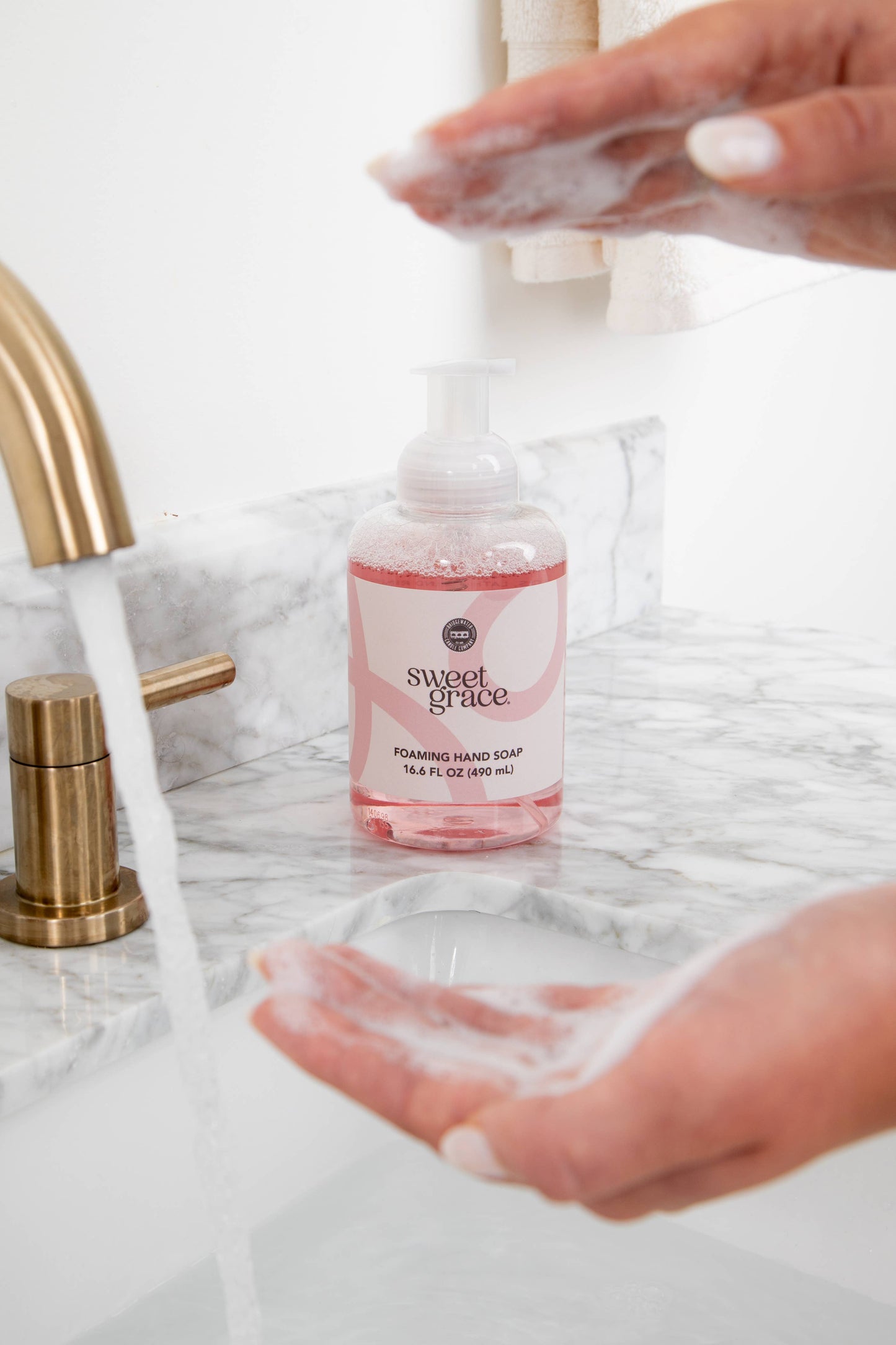 Sweet Grace Foaming Hand Soap - 4 Pack | Housewarming Gift