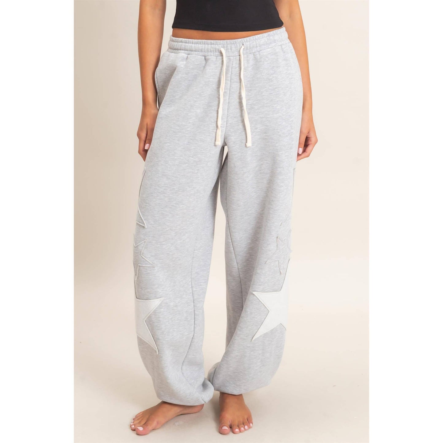 Star Patch Jogger Pants