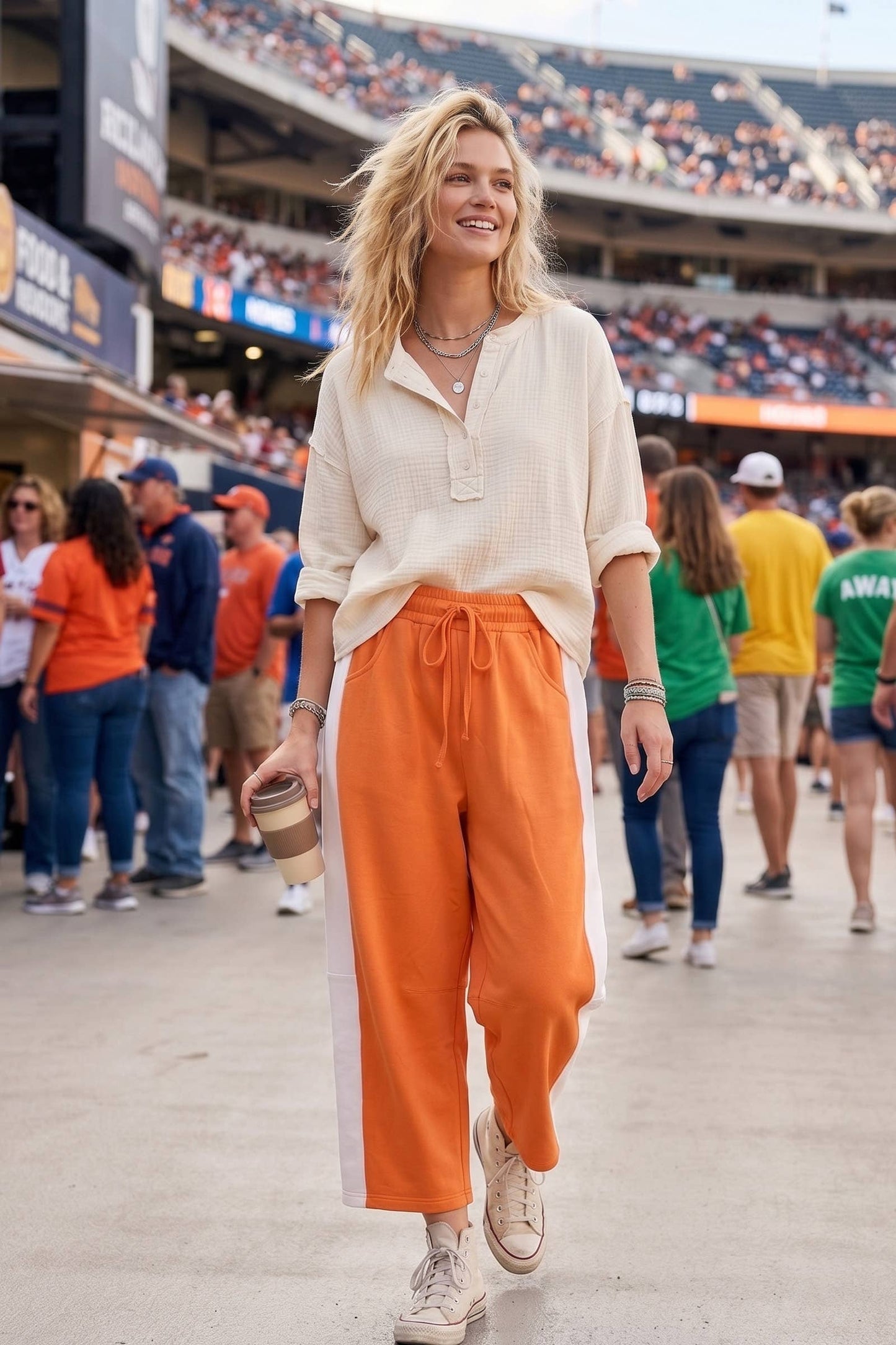 Scuba Side Panel Gameday Relaxed Pants