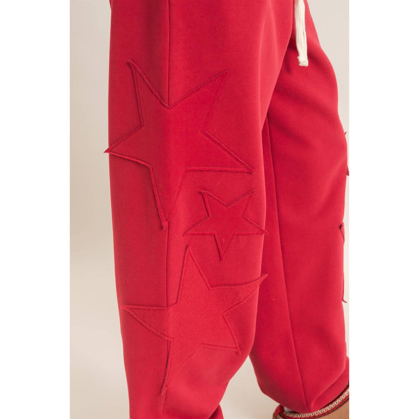 Star Patch Jogger Pants