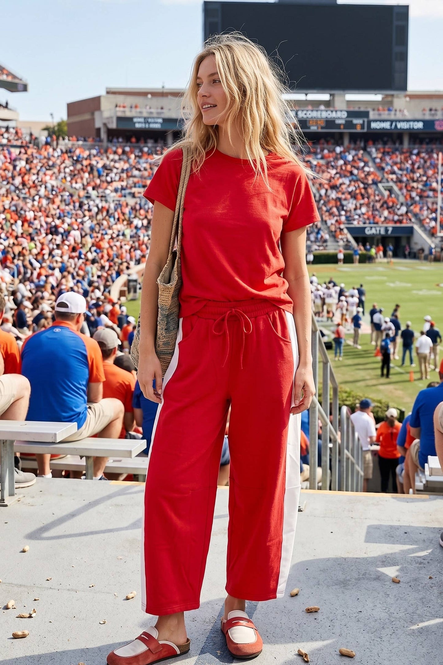 Scuba Side Panel Gameday Relaxed Pants