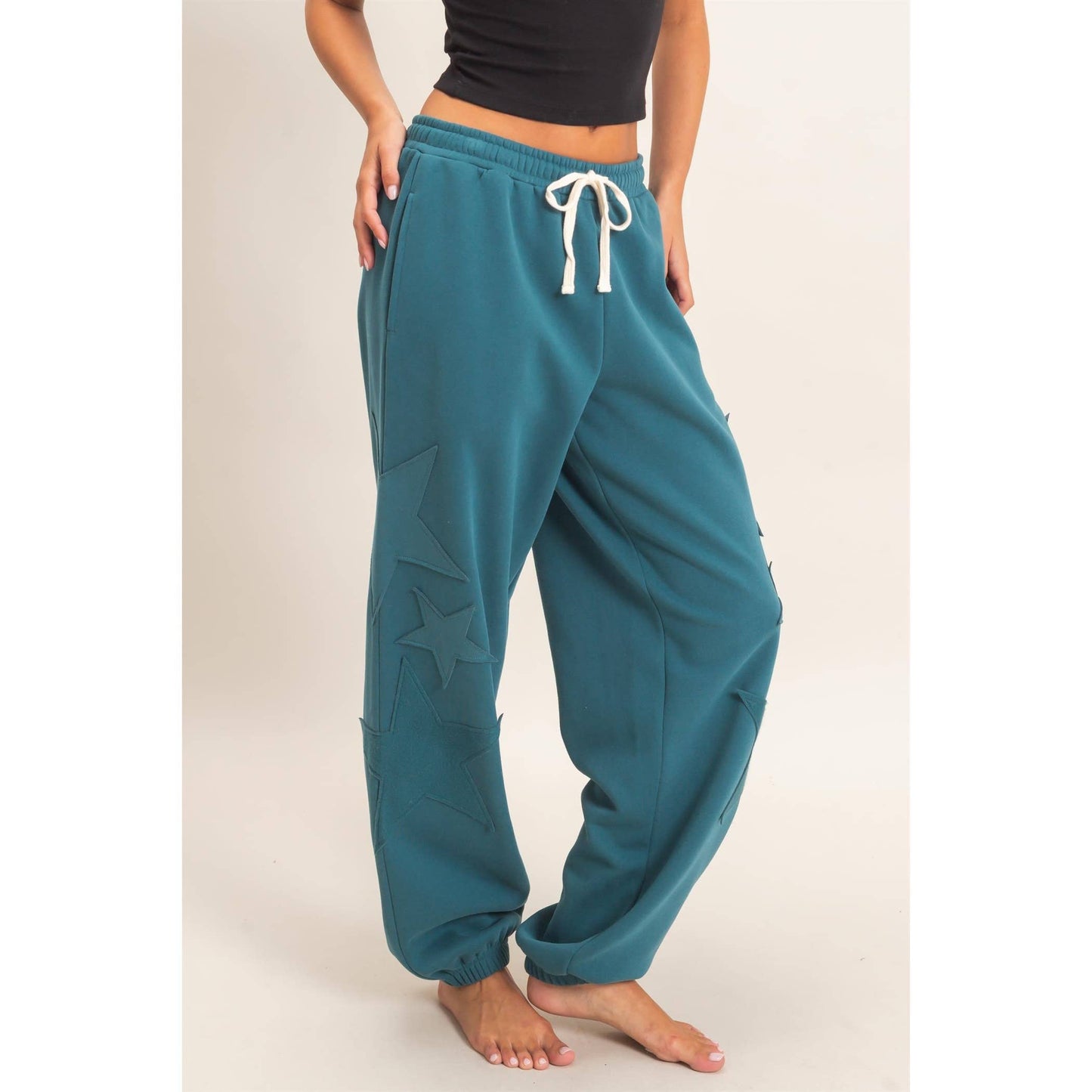 Star Patch Jogger Pants