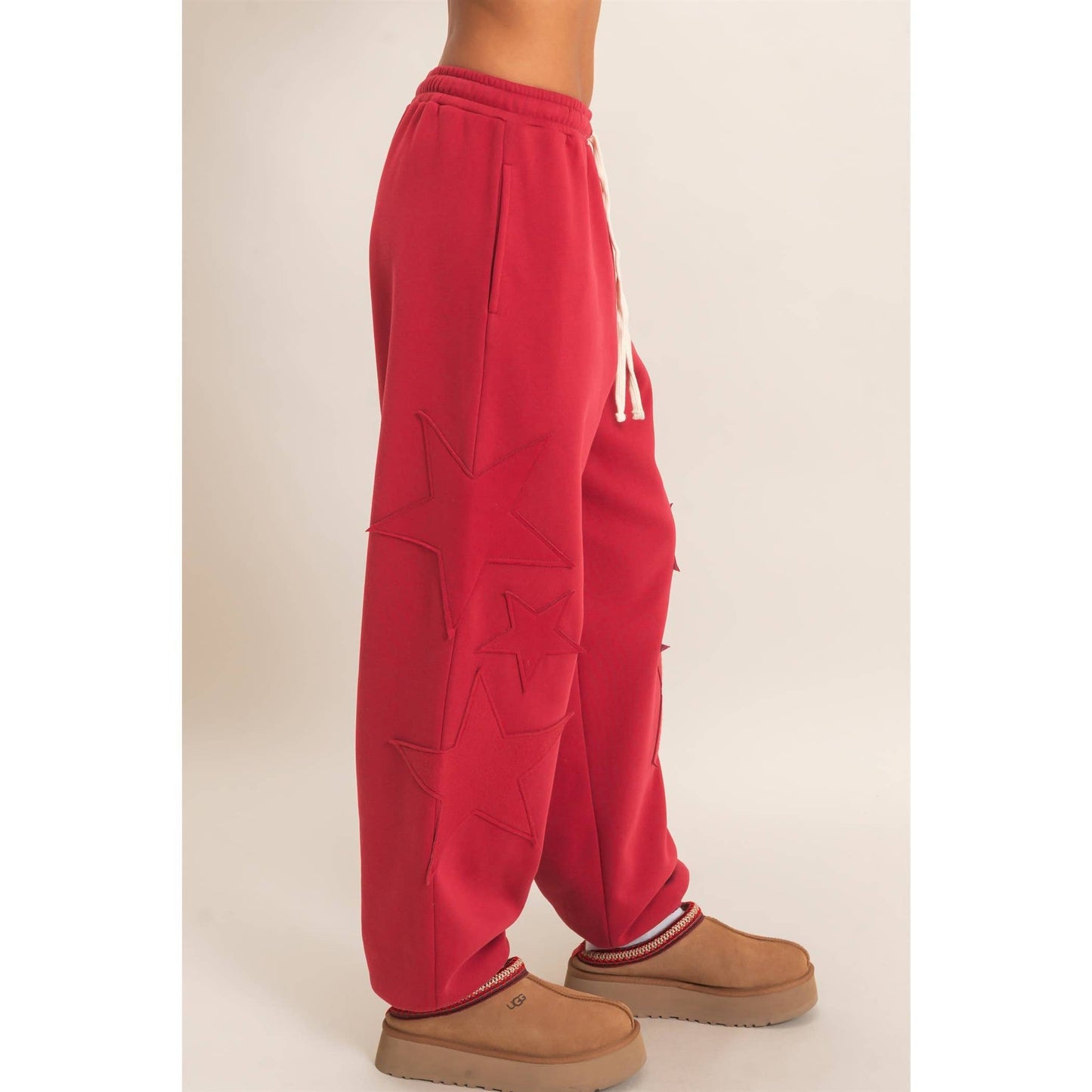 Star Patch Jogger Pants