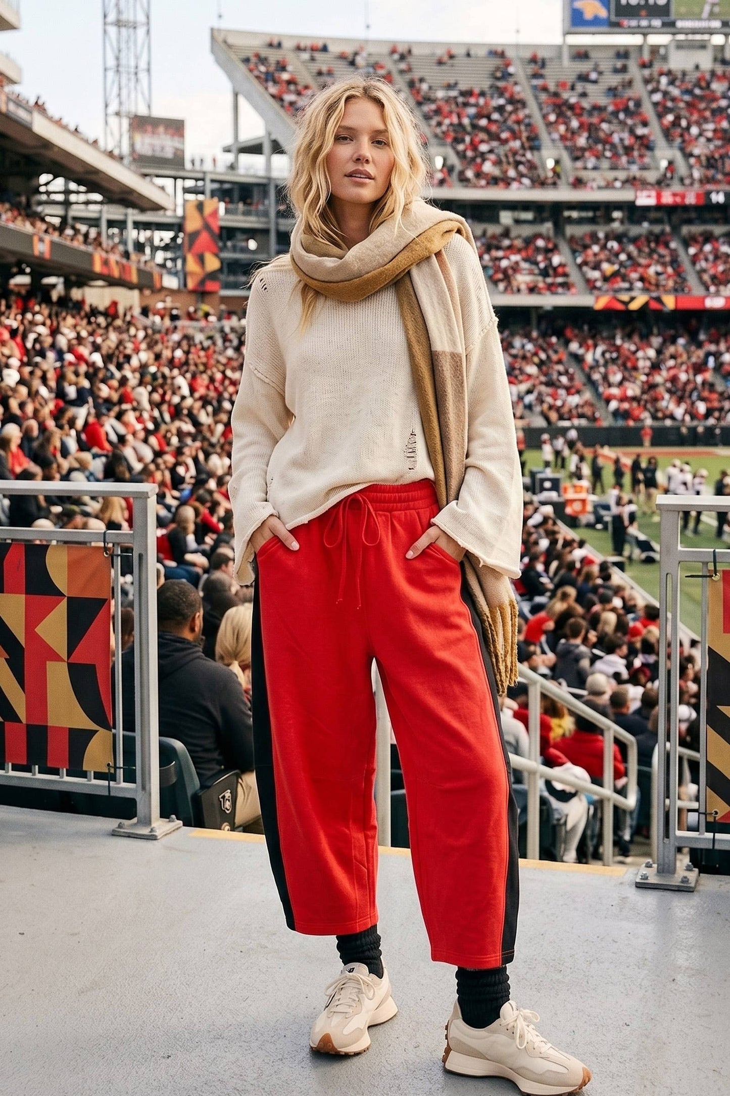 Scuba Side Panel Gameday Relaxed Pants
