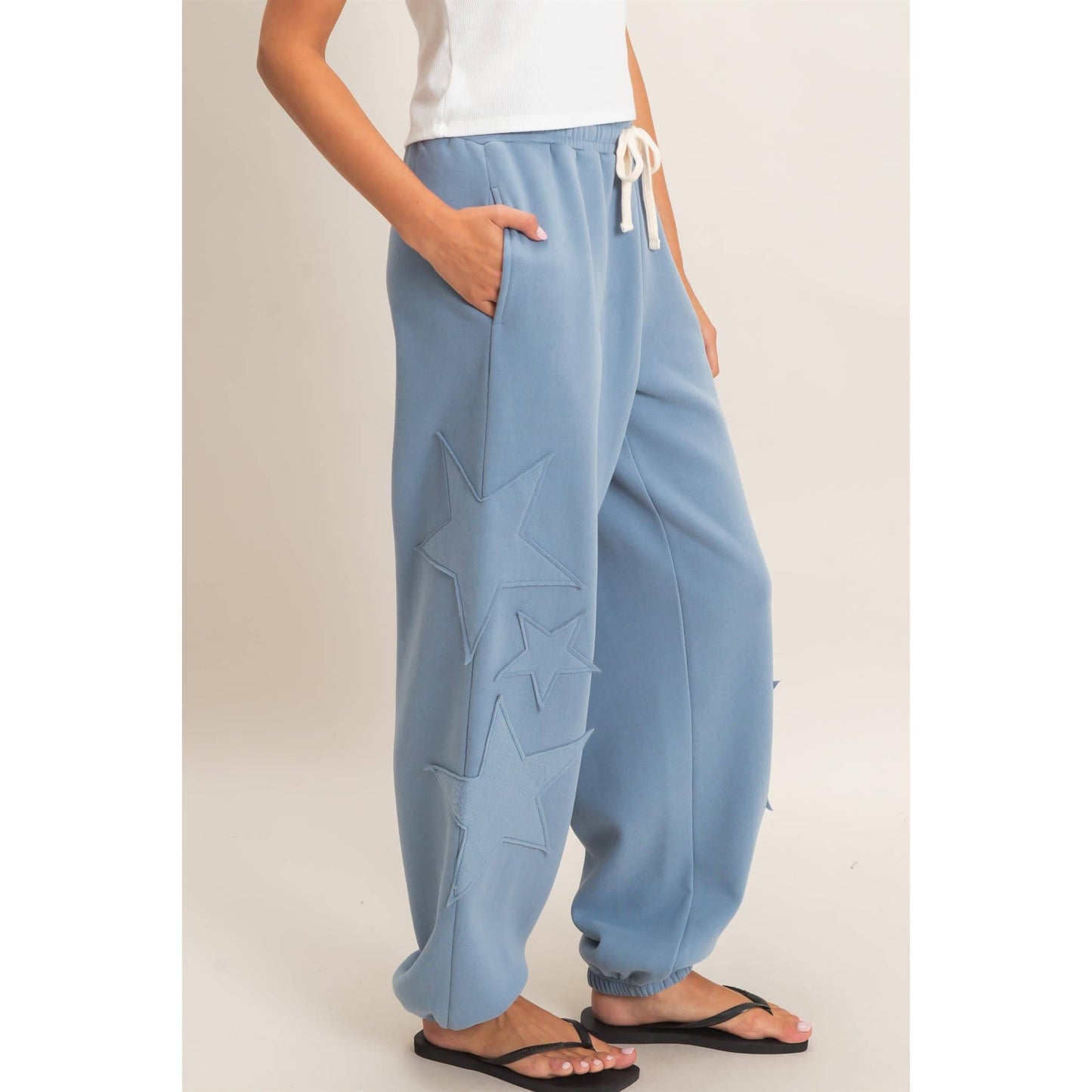Star Patch Jogger Pants