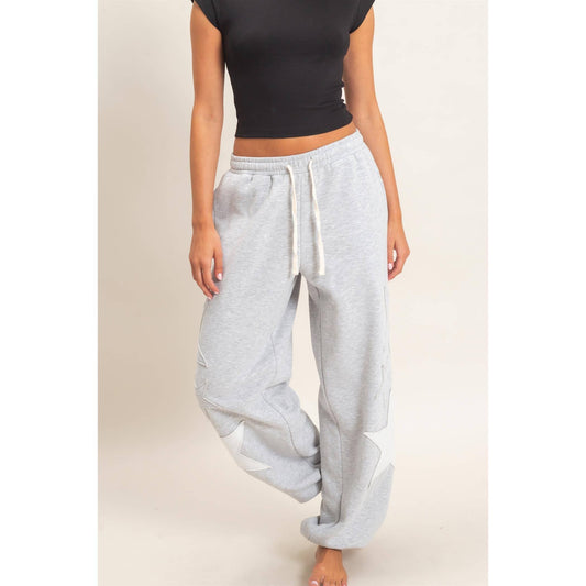 Star Patch Jogger Pants