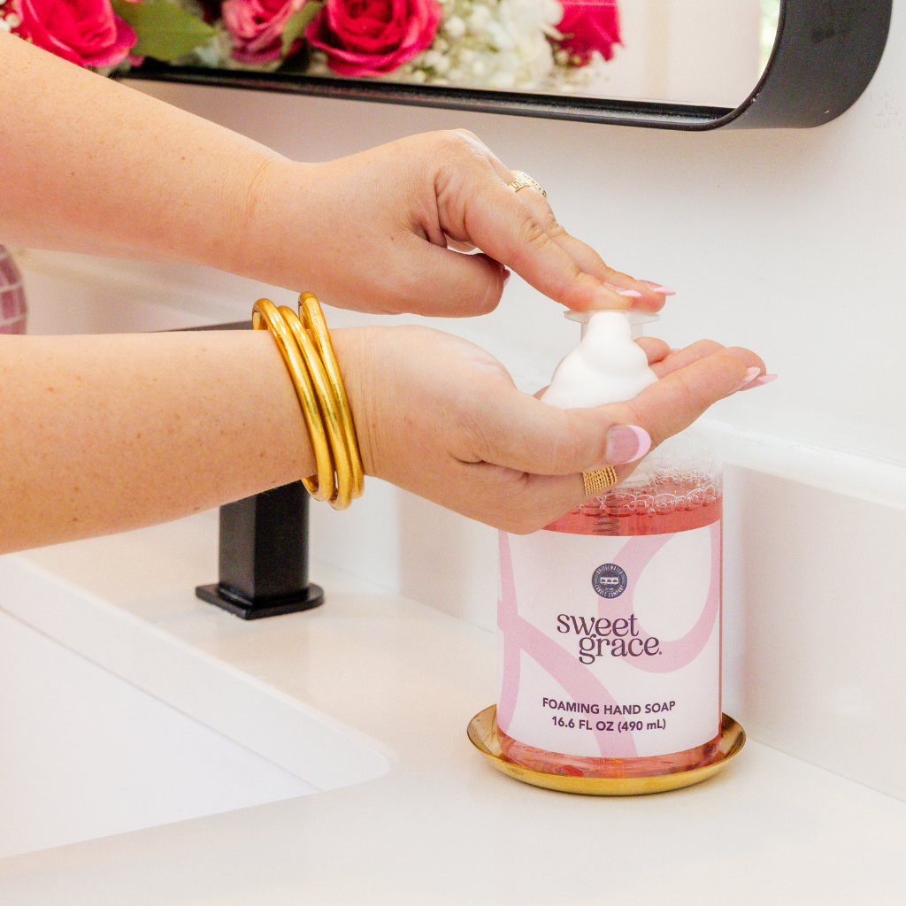 Sweet Grace Foaming Hand Soap - 4 Pack | Housewarming Gift