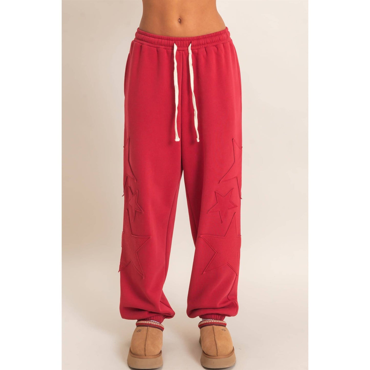 Star Patch Jogger Pants