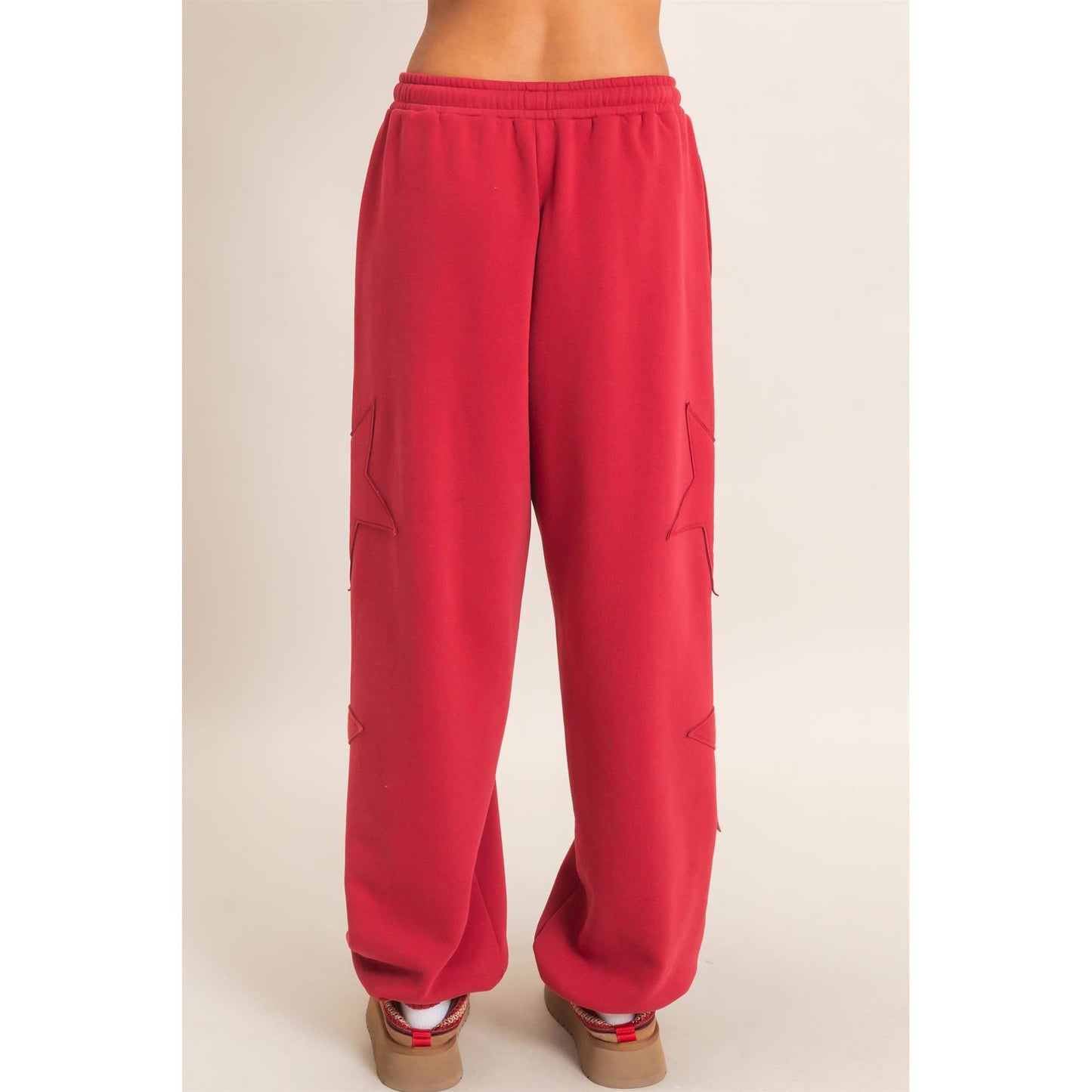 Star Patch Jogger Pants