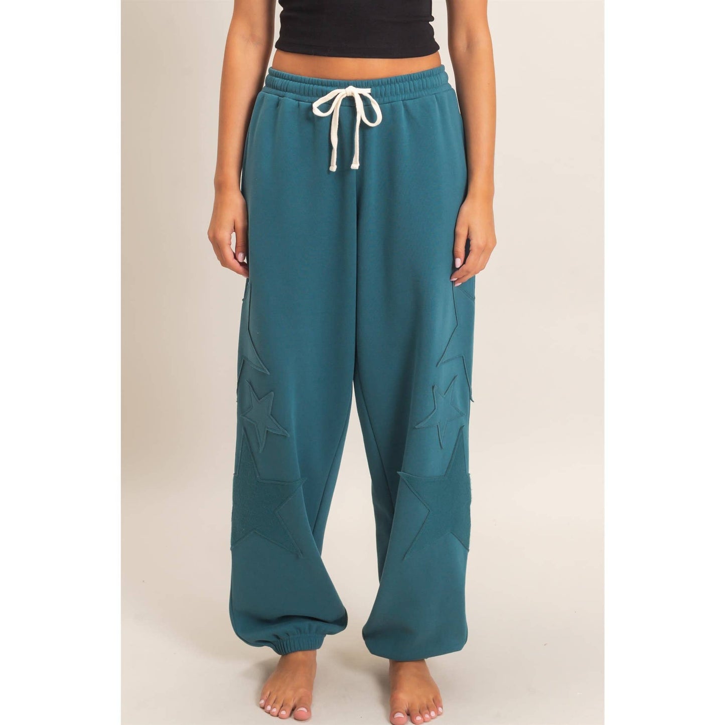 Star Patch Jogger Pants