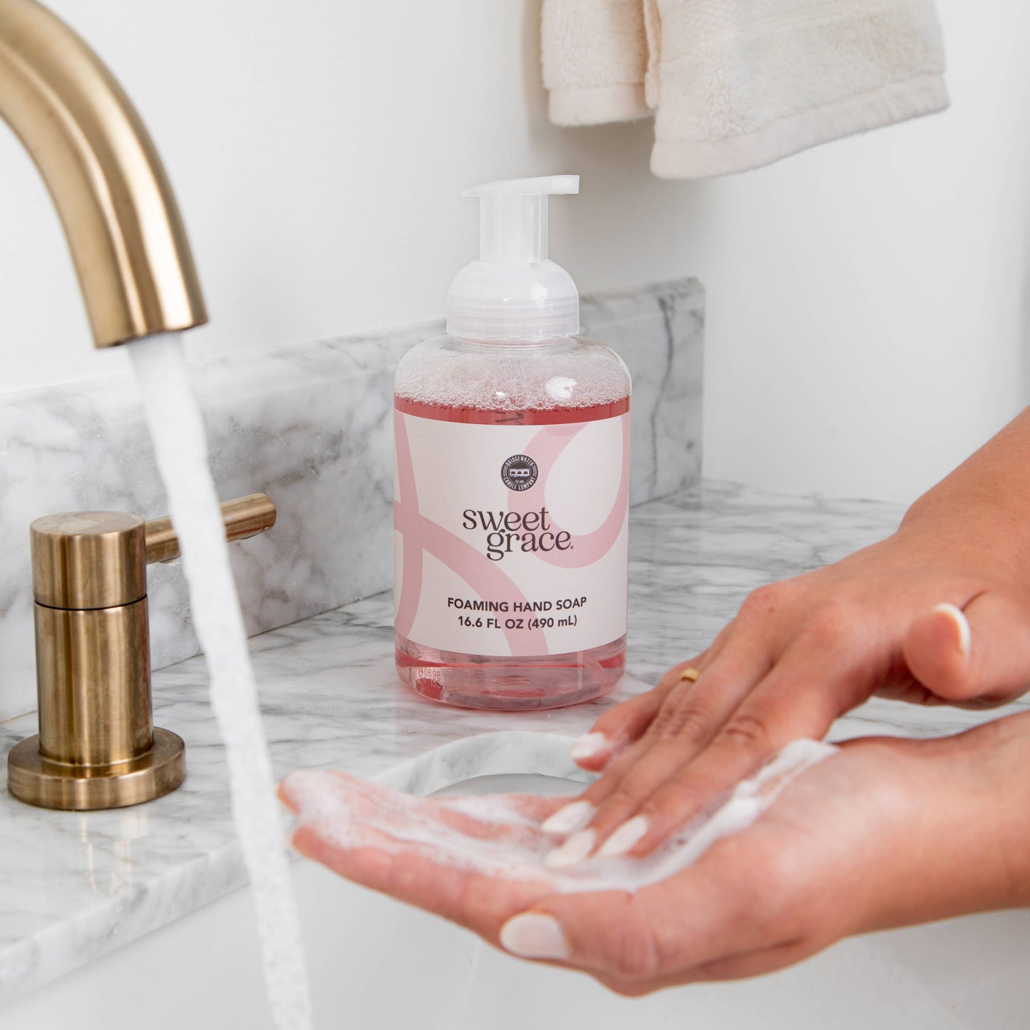 Sweet Grace Foaming Hand Soap - 4 Pack | Housewarming Gift