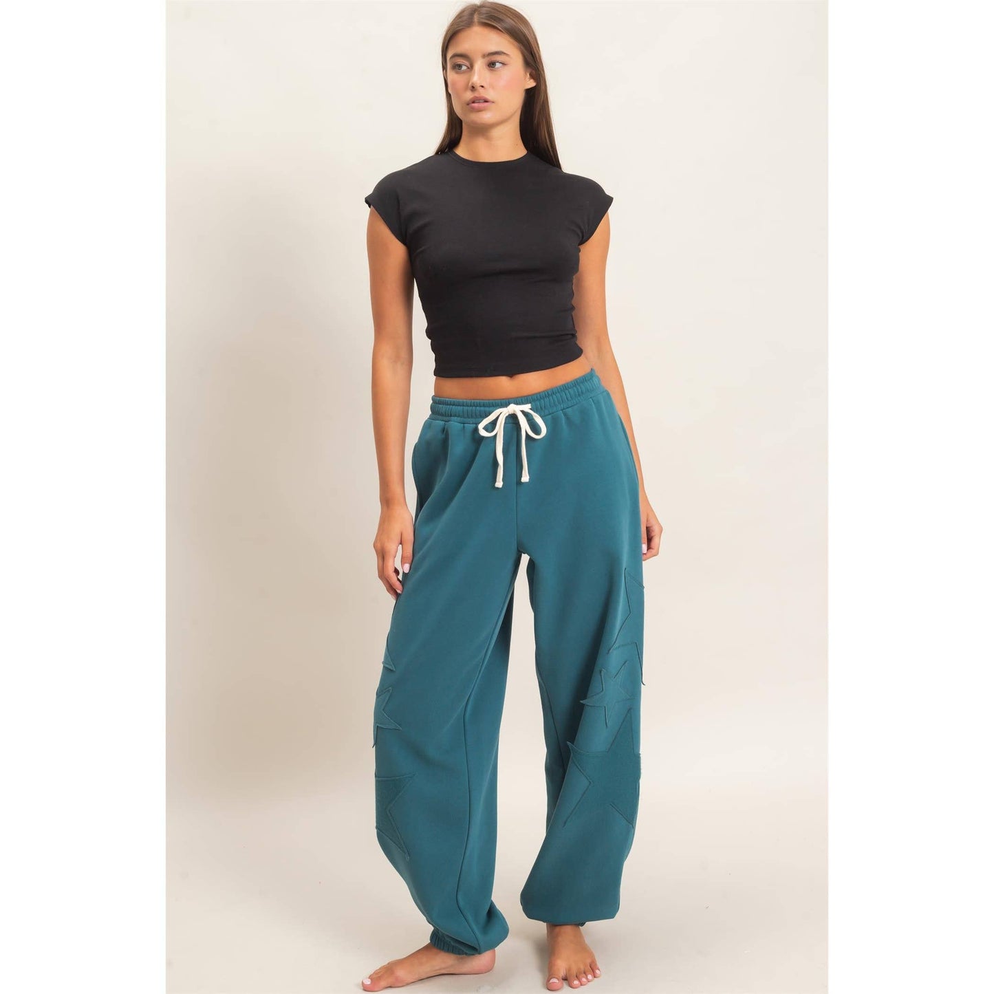 Star Patch Jogger Pants