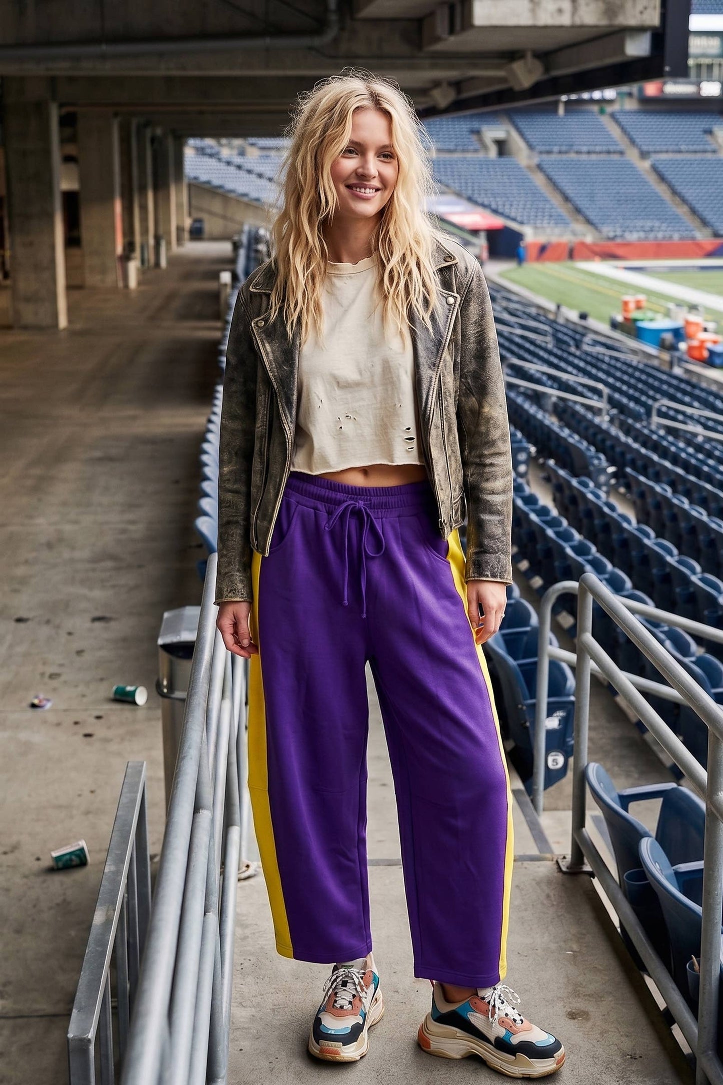 Scuba Side Panel Gameday Relaxed Pants