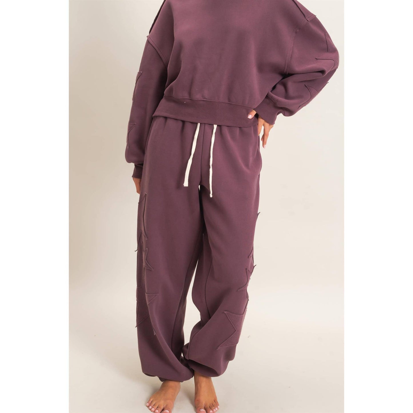 Star Patch Jogger Pants